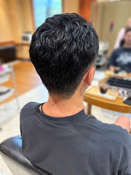 ユウヘアー 本山店(U Hair) メンズ×短髪×骨格矯正