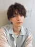 MEN'Sカット+波巻きパーマ+オージュアトリートメントorヘッドスパ  [名駅]