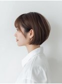 ミニボブ/耳掛けショート/髪質改善/白髪ぼかし【大宮】