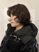 ニーム(nimes)&nbsp;ボブパーマ黒髪ボブパーマレイヤーパーマ