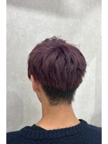ビス ヘア アンド ビューティー 西新井店(Vis Hair＆Beauty)&nbsp;ショートスタイルバイオレットカラー