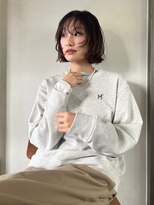 タヴィ(Tavi)&nbsp;フェイスレイヤーボブヘア/ボブカット/レイヤーボブ/ミニボブ