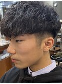 MEN’S HAIR/波巻ツイストスパイラル/フェザーパーマ/錦糸町