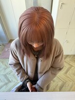 サロウィン 広島(SALOWIN)&nbsp;ブリーチリタッチのみ◎ピンクベージュ