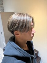 アルコ(ALCO)&nbsp;ナチュラルセンターパート×ダークブラウンハイライト