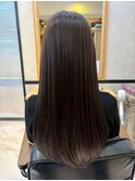 【酸性ストレート×髪質改善バイカルテトリートメント】
