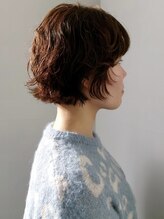 グラフ ヘアーズ ラボ graf hair's lab ボブ×カールスタイル
