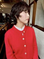 モク 大阪梅田店(MOK)&nbsp;【パーマでニュアンス】カーリーショート