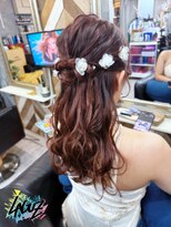 ラグズ 茅ヶ崎(LAGUZ)&nbsp;【ヘアセット】ハーフアップで叶える♪大人可愛いお呼ばれヘア