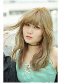 【M/夏スタイル】ブロンド外国人風アッシュ