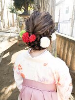 アルクバイネオリーブ 荻窪店(arc by neolive)&nbsp;ナチュラルアップ×袴着付 arc by neolive 荻窪