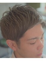 ヘアアイラッシュ リベット(hair eyelash RIVET)&nbsp;ビジネスマン向け×アッシュカラー