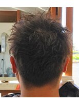 ラスティー(hair collection Rusty) ツーブロック+ネープ刈り上げ