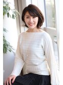 シースルーボブ