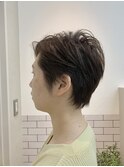 アシメゆるウェーブショート(右サイド)