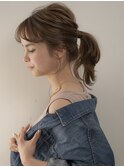 【enntaku新宿】フレンチポニーテール
