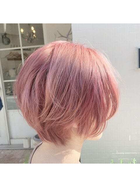 スモーキーピンク『小田急梅ヶ丘ヘアサロン』