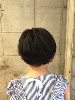 オッソ(OSSO)&nbsp;ブラウンショート_無造作カールボブディ丸みショート