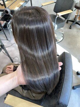 ラフトーキョウセカンド(RAF TOKYO 2nd) 【ブリーチしてても大丈夫】RAF美髪酸性矯正×RAFカラー NAO