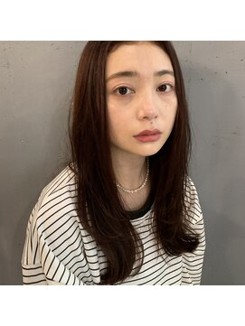 パム 恵比寿(PAM.) ふんわりラフなレイヤーロング