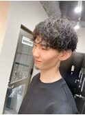 ツイストスパイラルパーマ☆メンズカット☆ツーブロック
