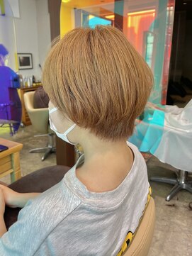 インビテーション 名古屋(invitation) ◎やわらかベージュマッシュショート