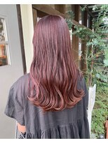 ヘアースペース トム(Hair Space TOM)&nbsp;ロングヘア × カシスカラー