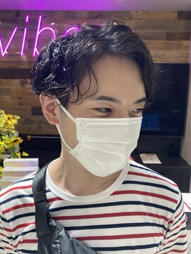 バイブス バイ ケンジ(vibes by KENJE) メンズツイストスパイラルパーマ