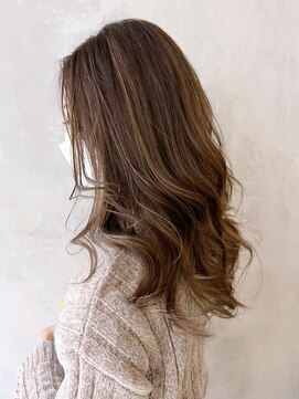 アルバム 渋谷パルコ(ALBUM) グレージュハイライト_グレージュカラーボブウルフ_ba370361