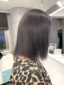 ルーブ トウキョウ(Loob. TOKYO) 【kana】lavender gray /池袋/ヘアカラー/韓国/タッセルカット