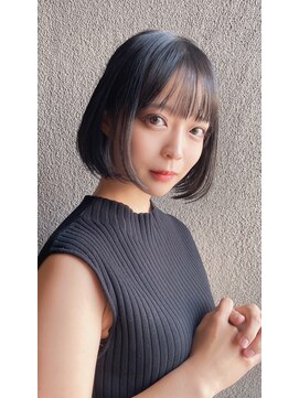 エル バイ ロンド 関(elle by Lond) [elle by lond]栗原　瑠世　艶感縮毛矯正×ボブ U