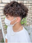 【ROJITHA原宿表参道】スパイキーパーマ×フェード