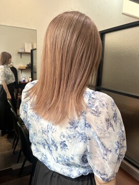 プチメゾントウキョウ(Petit Maison Tokyo) ミルクティグレージュ_エアリーミディ