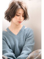 プール なんば店(puul)&nbsp;大人かわいいショートボブ