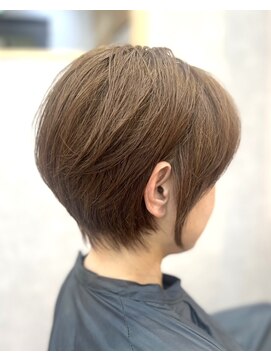 アグ ヘアー ミロ 本厚木店(Agu hair milo) 白髪ぼかし×大人ショート 40代50代60代◎ 本厚木