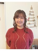 コテ巻き風パーマ