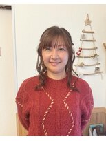 みどりの美容室&nbsp;コテ巻き風パーマ