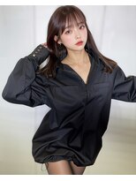 オリジンズヘアーセカンド 守谷店(Origins hair 2nd)&nbsp;アッシュ系ブラックカラー×BYKARTE TR