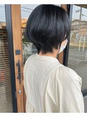 癖を活かしたショートスタイル