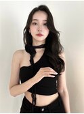 《袴田》韓国風レイヤー/毛流れレイヤー/センターパート
