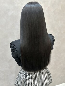 ジーナ 本八幡(Zina) 髪質改善＊ロングレイヤーグレーベージュ＊美髪【Zina本八幡】