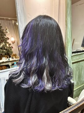 キミ(kimi) 【kimi自由が丘】インナーラベンダー × インナーシルバー