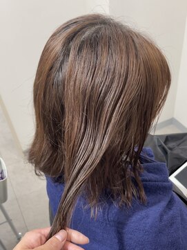 ボクノ 5号店 四天王寺前夕陽ヶ丘(bokuno) 髪質改善縮毛矯正 before