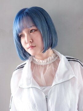 シオン(shion) 透明感カラーネビージュ小顔ワンレンくすみベージュ_ba534982