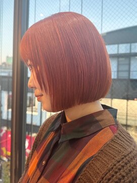 ロンド ボーイ 表参道(Lond BOY) 似合わせカット×髪質改善韓国ボブ前髪レイヤーカット[表参道]