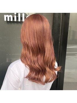 ミル(1001 mille) イルミナカラー/カラー/オレンジカラー/ピンクオレンジ