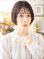 カバーヘア ブリス 大宮西口(COVER HAIR bliss) ヘルシースタイル前下がり黒髪マッシュボブh3大宮20代30代40代