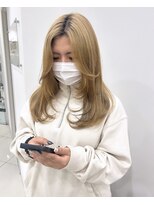 ハピネス 西大寺店(Happiness)&nbsp;レイヤーカット 顔まわりレイヤー 韓国レイヤー