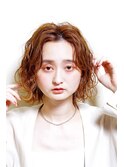 ボブ×パーマ