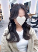 ★★ 似合わせカット韓国 メルティカラーフェミニンロング